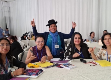 Da Cochabamba, Bolivia “JUNTAS HAREMOS HISTORIA” 